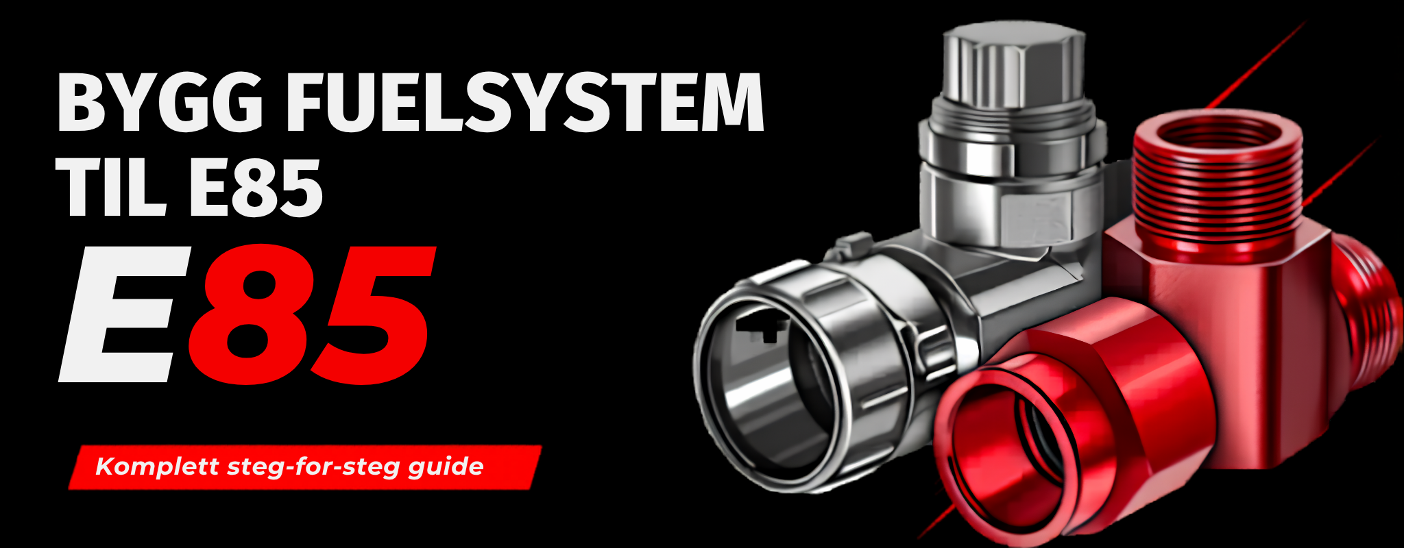 Bygg fuelsystem til E85 og E100 – komplett guide fra Boost Motorsport
